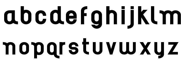 AI kelso B Font LOWERCASE