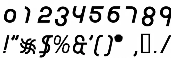 AI kelso I Font OTHER CHARS