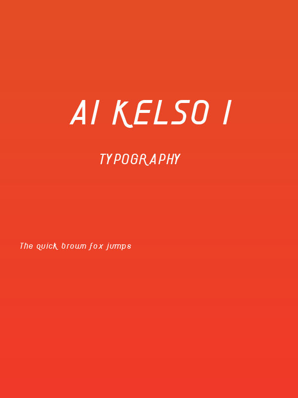 AI kelso I Poster
