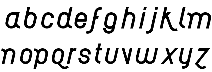 AI kelso I Font LOWERCASE