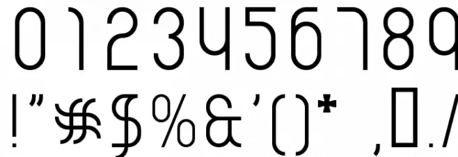AI kelso L Font OTHER CHARS