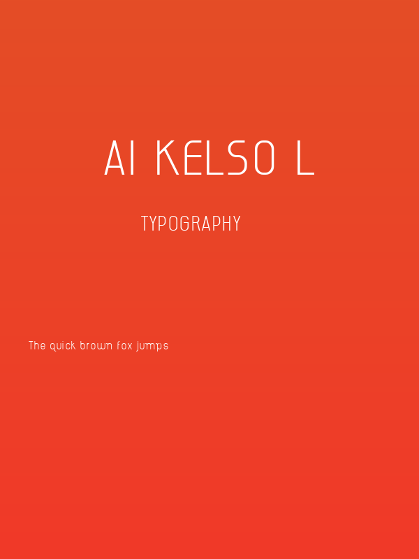 AI kelso L Poster