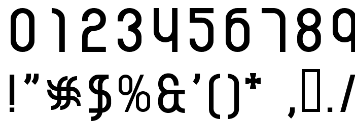 AI kelso R Font Alte caractere