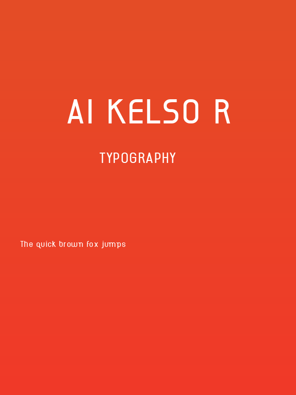 AI kelso R Poster