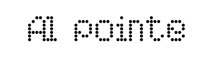 AI pointe Font
