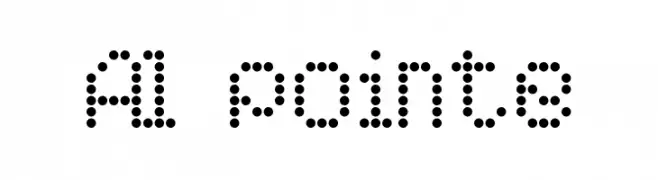 AI pointe  font caratteri gratis