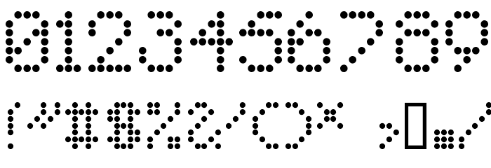 AI pointe Font OTHER CHARS