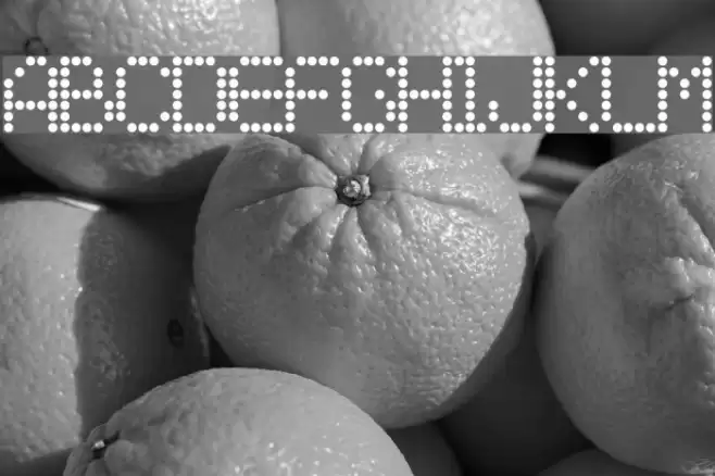 AI pointe Font examples