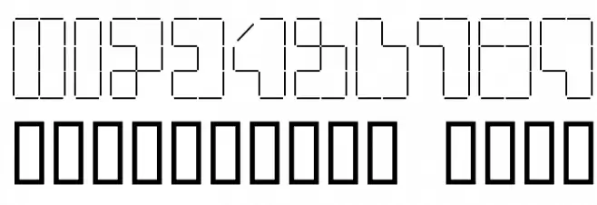 AI stapler Font OTHER CHARS