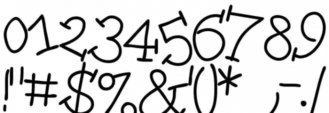 AIDancingEgypt Font OTHER CHARS