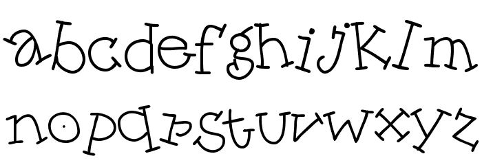 AIDancingEgypt Font LOWERCASE