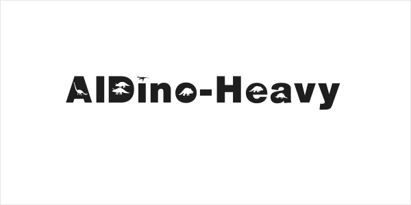 AIDino-Heavy Logo