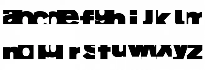 AIFragment フォント 大文字