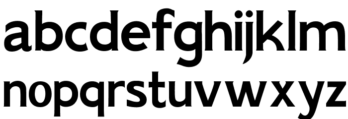 AIK-ErikHolm Font LOWERCASE