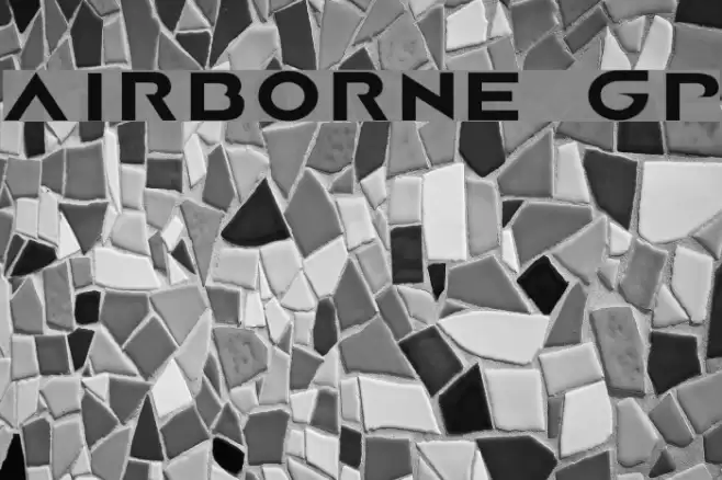 AIRBORNE GP Font examples