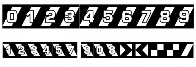 AIRLOCK Font OTHER CHARS