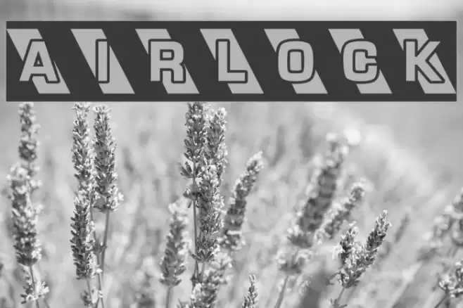 AIRLOCK Font examples