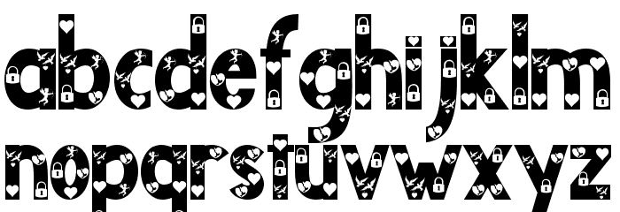 AIRLOVE - Personal Use Font LOWERCASE