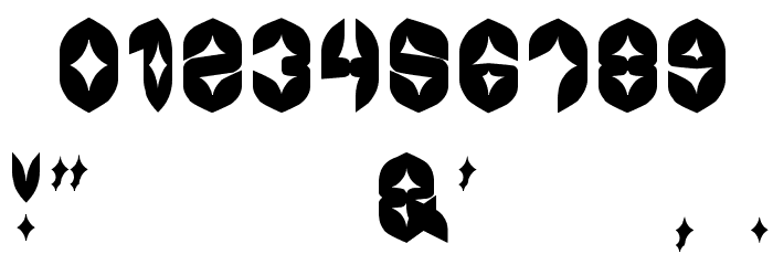 AIRPLANE Font OTHER CHARS