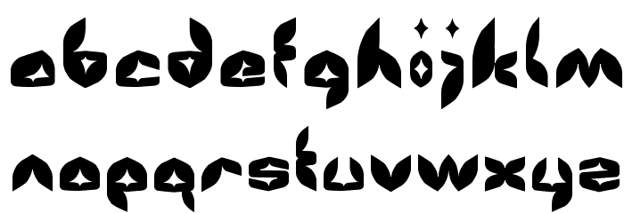 AIRPLANE Font LOWERCASE