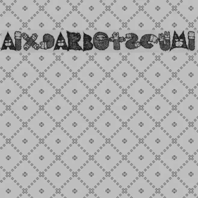 AIxDARBOTZCUMI Font examples