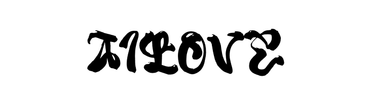 Ai Love  Frei Schriftart Herunterladen