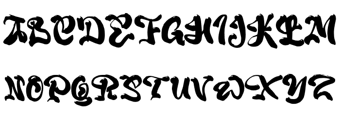 Ai Love Font LOWERCASE