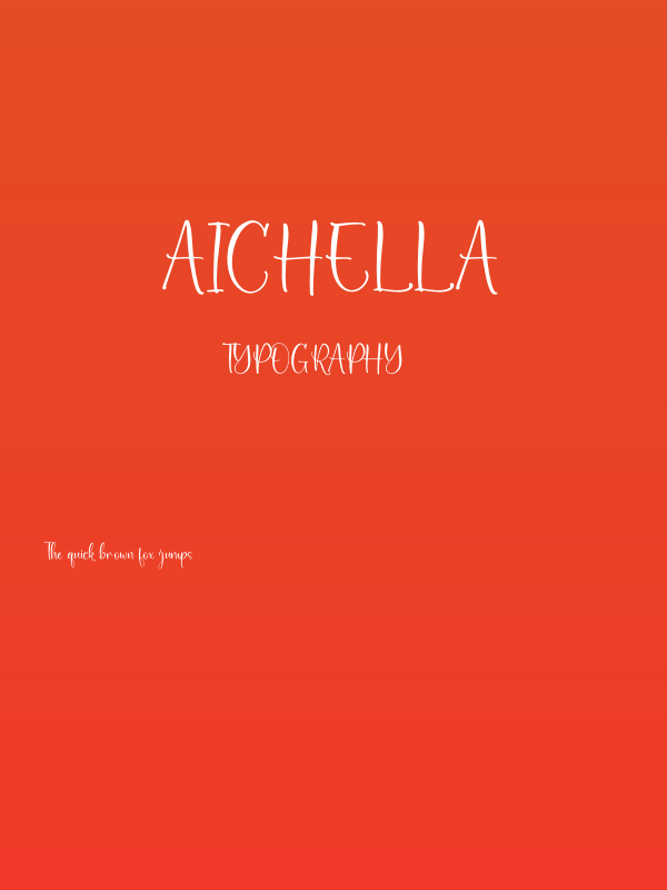 Aichella Poster
