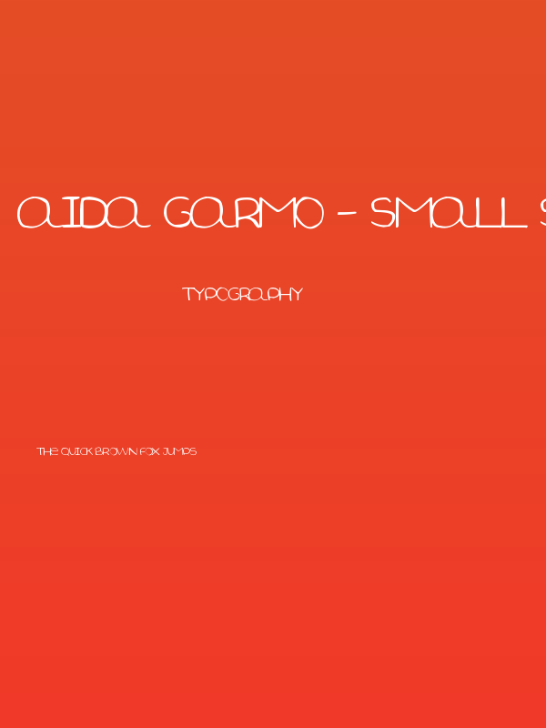 Aida Garmo - Small Size Poster