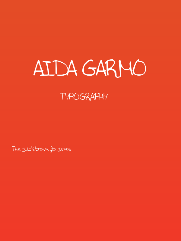 Aida Garmo Poster