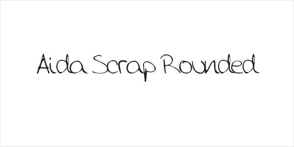 Aida Scrap Rounded Logo