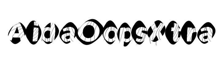 AidaOopsXtra  フリーフォントのダウンロード