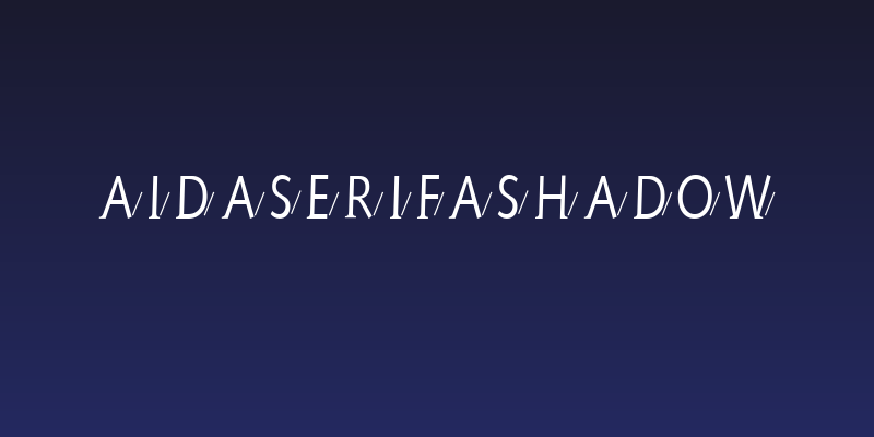 AidaSerifaShadow Social Header
