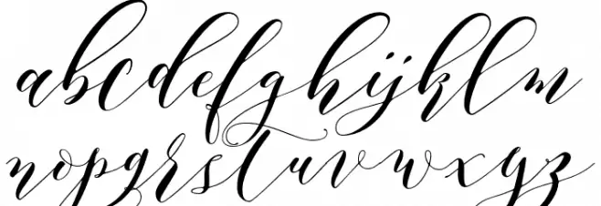 Aidan फ़ॉन्ट लोअरकेस