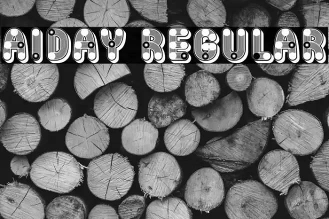 Aiday Regular Font examples