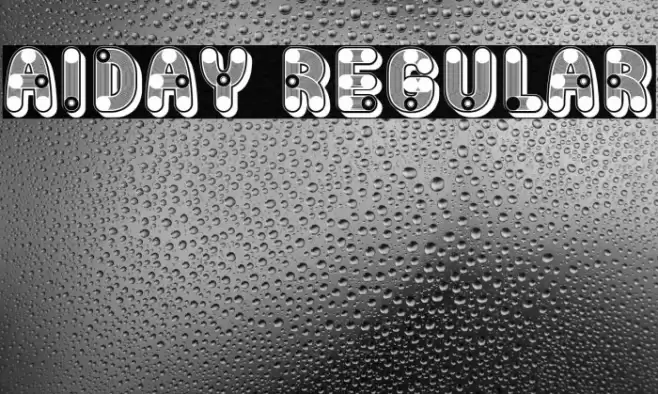 Aiday Regular Font examples