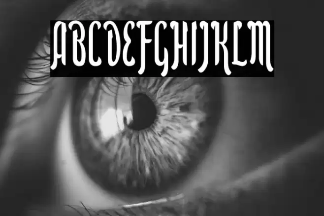 Aidilfitri Font examples