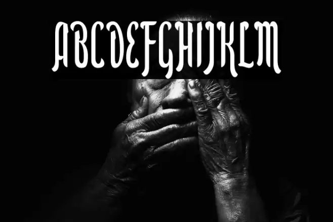 Aidilfitri Font examples