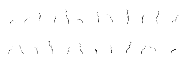 Aierbazzi Font LOWERCASE