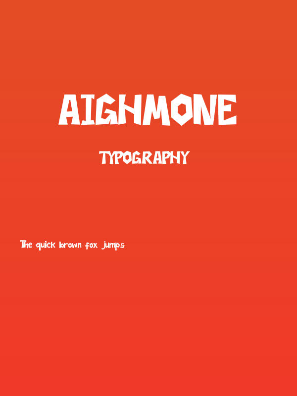 Aighmone Poster
