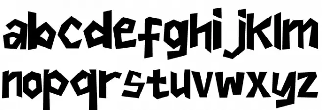 Aighmone خط أحرف صغيرة