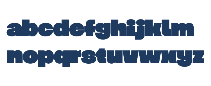 Aigon Demo Bold Lowercase
