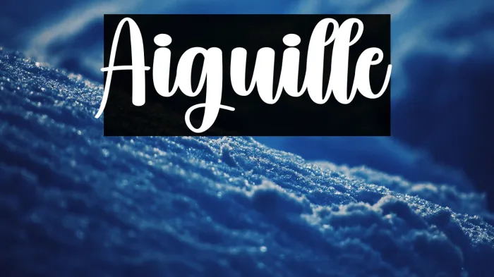 Aiguille Example 2