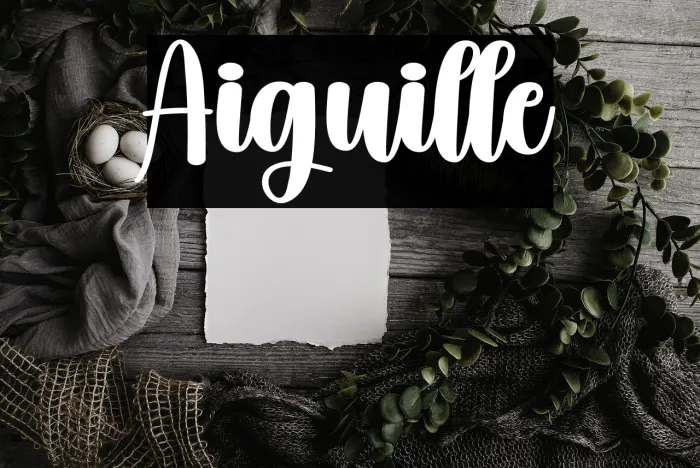 Aiguille Example 3