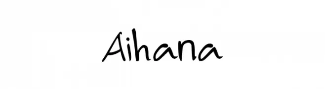 Aihana  Fuentes Gratis Descargar