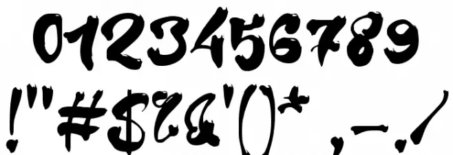 Aihao Font OTHER CHARS