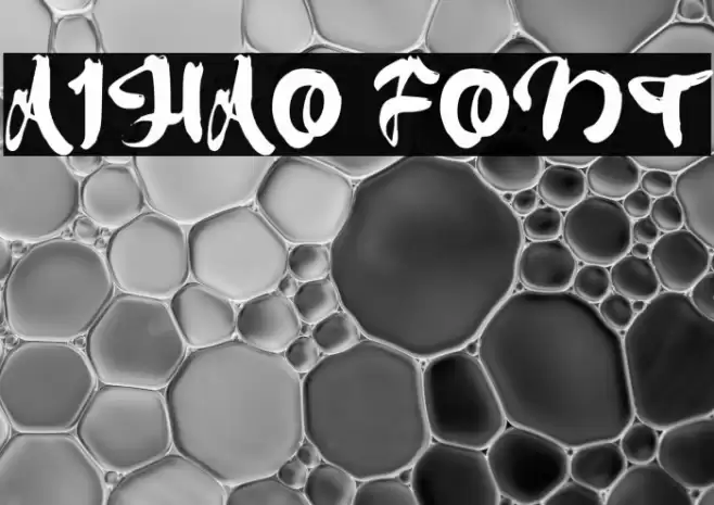 Aihao Font examples