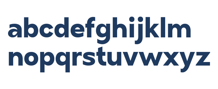 Aikabon Extra Bold Lowercase