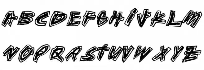 Aikasiirtyma Schriftart Groß