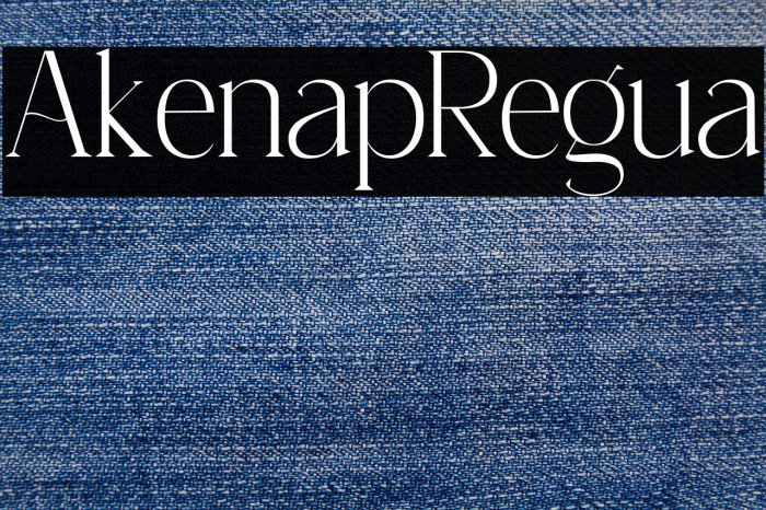 Aikenap Regular Example 2